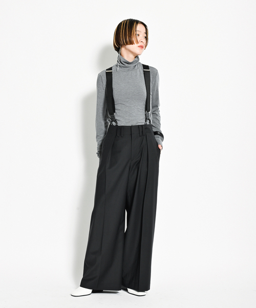 「CITYSHOP」 パンツ 38 ネイビー レディース_画像9