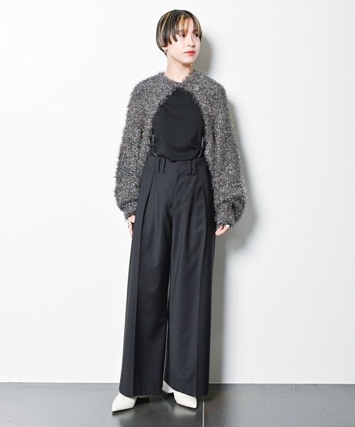 「CITYSHOP」 パンツ 38 ネイビー レディース_画像10
