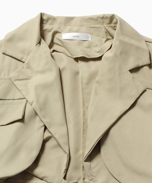 「ROOPTOKYO」 「chick」ジャケット M ブラック レディース_画像5