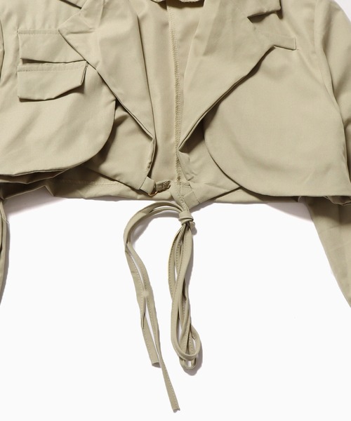 「ROOPTOKYO」 「chick」ジャケット M ブラック レディース_画像6