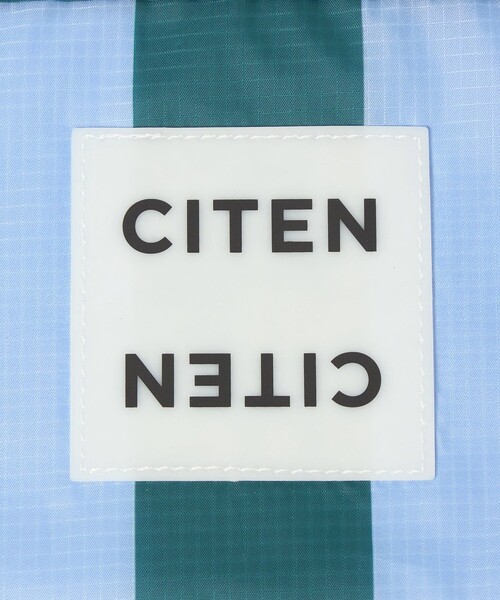 CITEN（シテン） ポーチ 「CITEN」フラットポーチストライプ