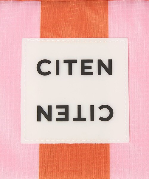 CITEN（シテン） ポーチ 「CITEN」フラットポーチストライプ