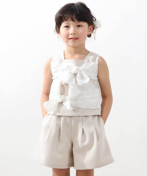 BeBe Petits Pois Vert（ベベ プチ ポワ ヴェール） セットアップ 