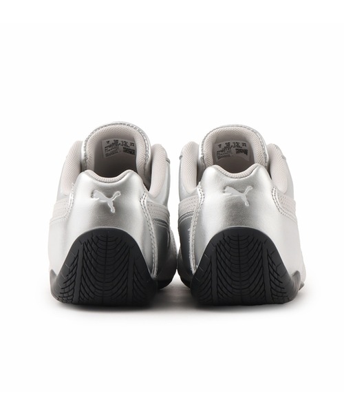 PUMA SPEEDCAT スニーカー シルバー/ブラック PUMA SPEEDCAT METALLIC PUMA SILVER-PUMA BLACK（プーマ スピード
