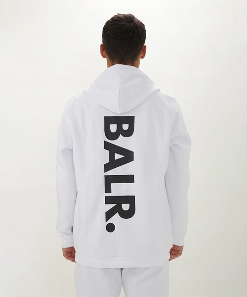 BALR.（ボーラー） ジップアップパーカー - ホワイト メンズ