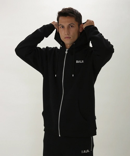 「BALR.」 ジップアップパーカー - ホワイト メンズ_画像2