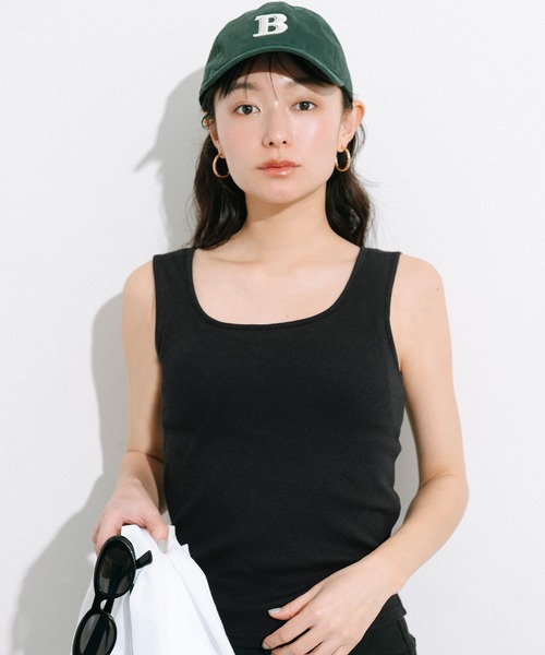coca（コカ） タンクトップ ノースリーブ OUT BRA ベーシックタンク 