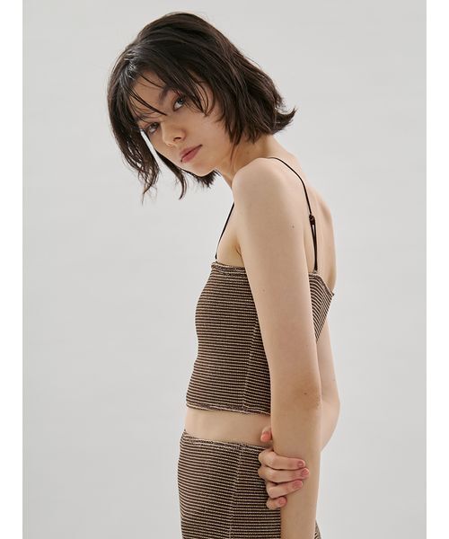 emmi 水着 シュシュ付きバンドゥスイムウェア レディース : ZOZOTOWN