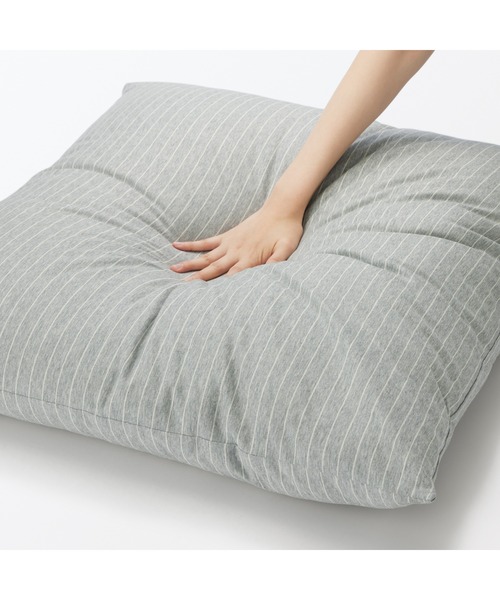 無印良品（MUJI） クッション クッションカバー ひんやり綿大判