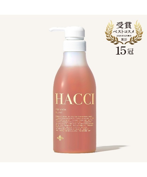 HACCI（ハッチ） ボディソープ hacci ボディウォッシュ BEE HUG (385mL