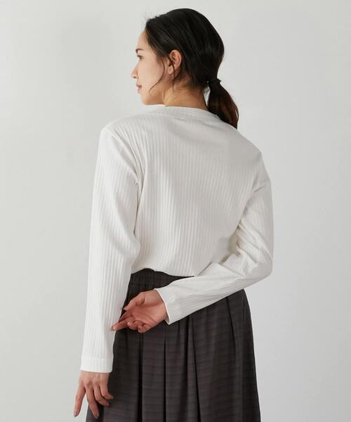 「MELROSE claire」 長袖カットソー FREE ブラック レディース_画像9