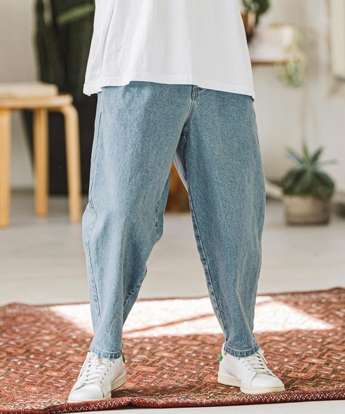 「CAMBIO」 デニムパンツ S ネイビー メンズの画像