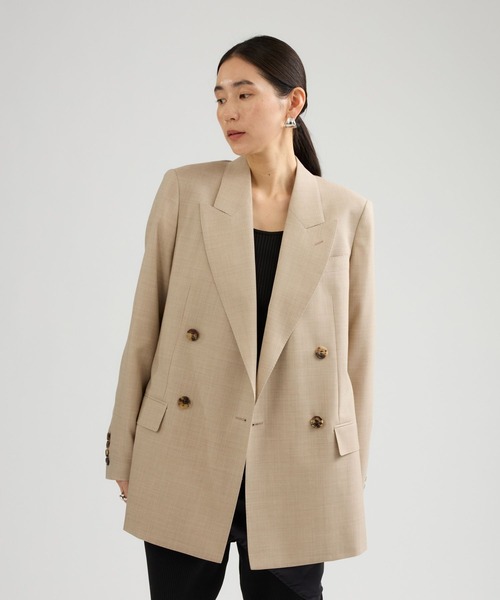 Chaos エシレブルゾン シアージャケット ベージュ カオス Chaos（カオス）の「エシレブルゾン（ブルゾン）」 - WEAR
