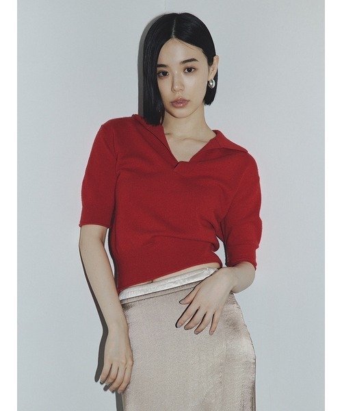 「MIESROHE」 ロングスカート 1 アイボリー レディース_画像3