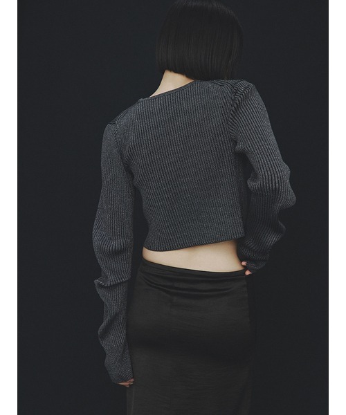 「MIESROHE」 ロングスカート 1 アイボリー レディース_画像6