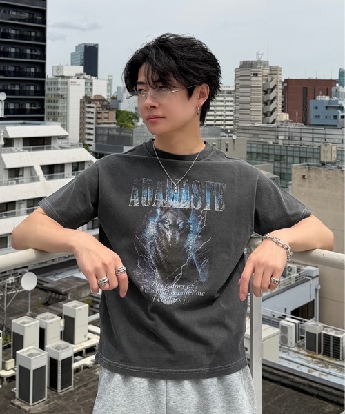 ストリートビート Tシャツ 未開封 ADAMASTE tシャツ Vintage Make Short Band T-shirt - ヴィンテージ