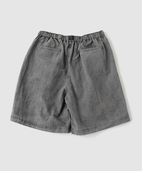 パンツ is-ness / イズネス Pigment-Dyed Shorts メンズの画像