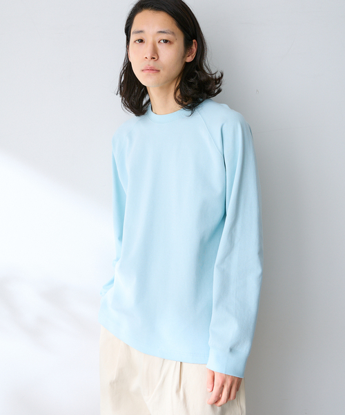 B.C STOCK（ベーセーストック） tシャツ ライトポンチラグランロンT