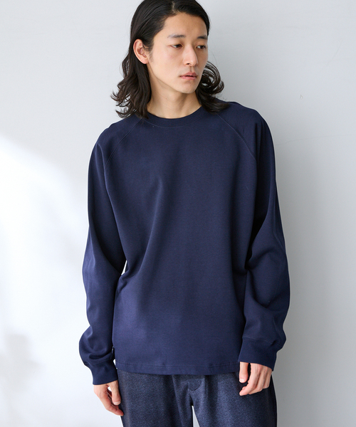 B.C STOCK（ベーセーストック） tシャツ ライトポンチラグランロンT