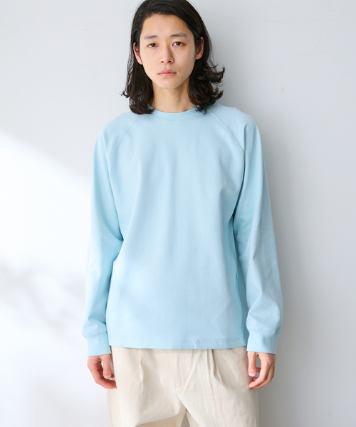 B.C STOCK（ベーセーストック） tシャツ ライトポンチラグランロンT