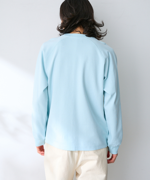 B.C STOCK（ベーセーストック） tシャツ ライトポンチラグランロンT