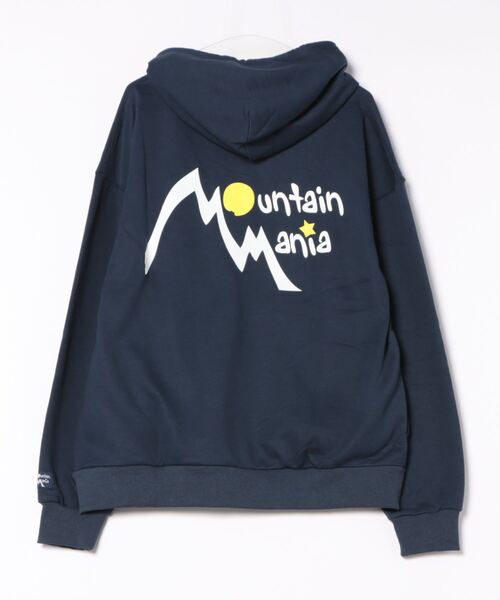 「Mountain Mania」 プルオーバーパーカー MEDIUM ブラック メンズ_画像5