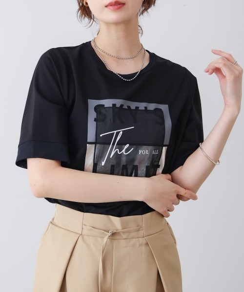 Bou Jeloud（ブージュルード） tシャツ 半袖 スクエアBOXロゴT-shirt