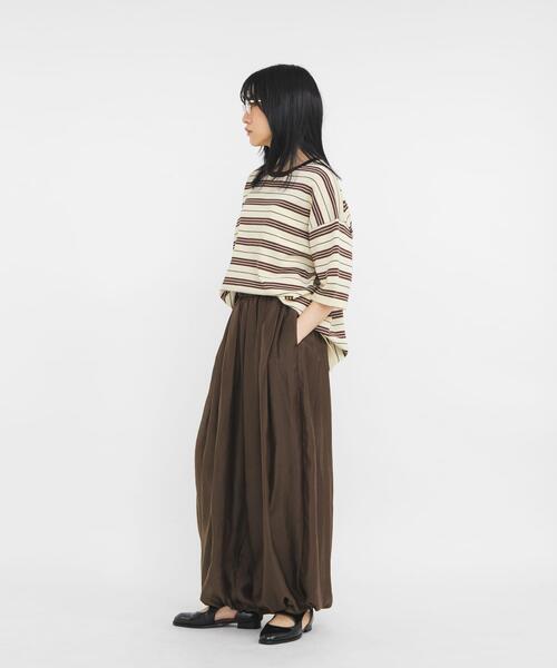 パンツ シアーバルーンパンツ レディースの画像