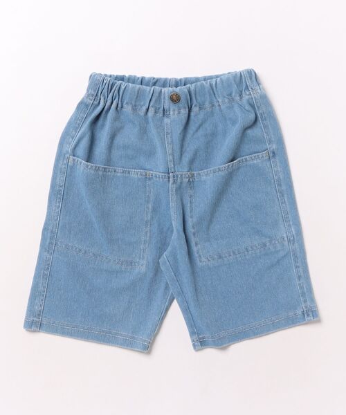 SKAPE（エスケープ） ハーフパンツ パンツ 短パン ニットデニム4.5分
