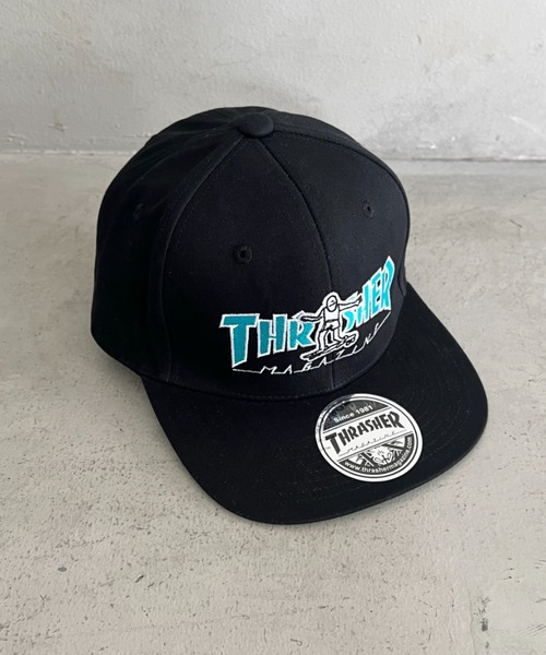THRASHER（スラッシャー） キャップ 帽子 スケーターグラフィック ロゴ