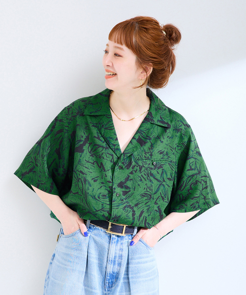 極美品✨️Theory オフショルダーブラウス コットンシャツ 手洗い可 25SS B.C STOCK（ベーセーストック） ブラウス シャツ 手洗い可