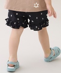 パンツ 「接触冷感」ちびフリルショートパンツ ...の詳細画像1