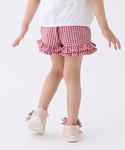 パンツ 「接触冷感」ちびフリルショートパンツ ...の詳細画像5