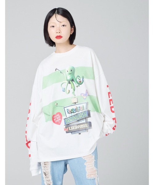 Little sunny bite（リトルサニーバイト） tシャツ 」graphic long tee