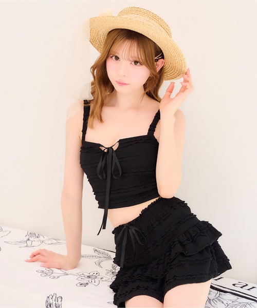 Tika（ティカ） 水着 体型カバー 水着 体型カバー セット レディース