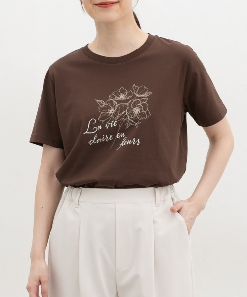 Honeys（ハニーズ） tシャツ 半袖 「ハニさら・接触冷感・UVカット