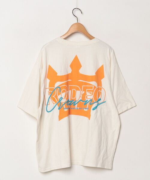 「Rodeo Crowns」 半袖Tシャツ FREE ベージュ レディース_画像2