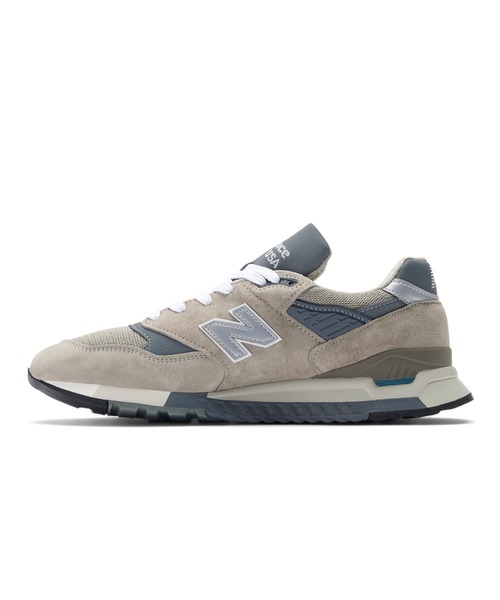 「New Balance」 ローカットスニーカー 27.5cm グレー メンズ_画像5