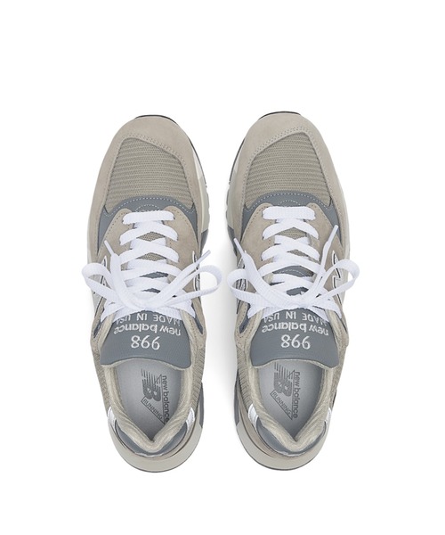 「New Balance」 ローカットスニーカー 27.5cm グレー メンズ_画像6