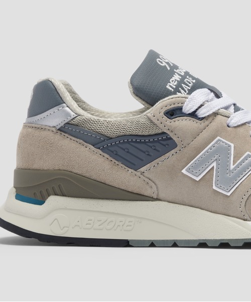 「New Balance」 ローカットスニーカー 27.5cm グレー メンズ_画像7
