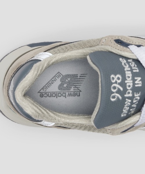 「New Balance」 ローカットスニーカー 27.5cm グレー メンズ_画像9