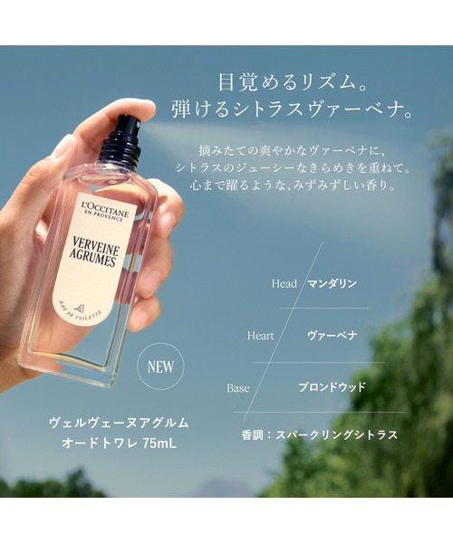L'OCCITANE（ロクシタン） 香水 ヴェルヴェーヌアグルム「シトラス