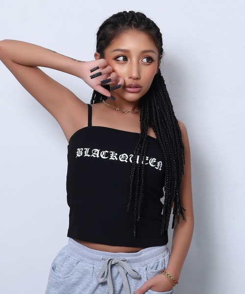 BLACK QUEEN（ブラッククイーン） カップ付き キャミソール
