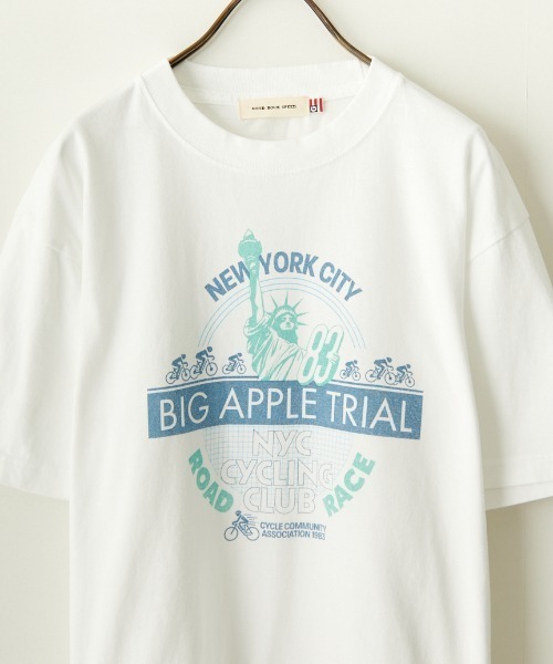 「GOOD ROCK SPEED」 半袖Tシャツ F ホワイト レディース_画像4