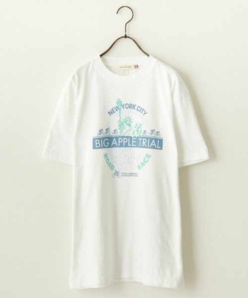 「GOOD ROCK SPEED」 半袖Tシャツ F ホワイト レディース_画像7