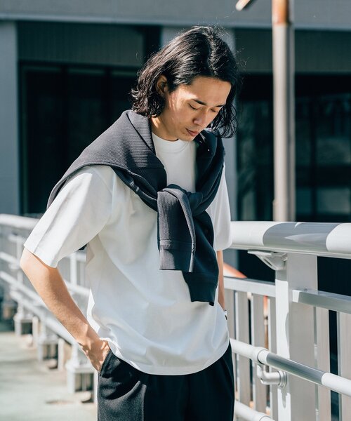 LACOSTE（ラコステ） 半袖Tシャツ 5 ネイビー メンズ : ZOZOTOWN Yahoo