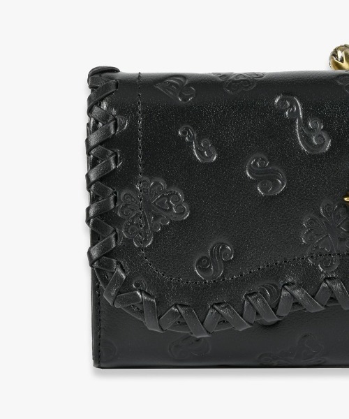 【値下げしました】ANNA SUI ブラック 長財布 星と数字 ANNA SUI（アナスイ） 長財布 財布 リンダ 口金長財布 レディース