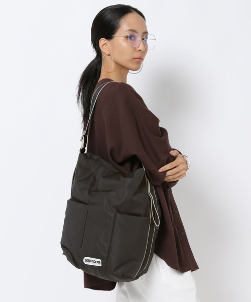 「OUTDOOR PRODUCTS」 ショルダーバッグ FREE カーキ レディース_画像2