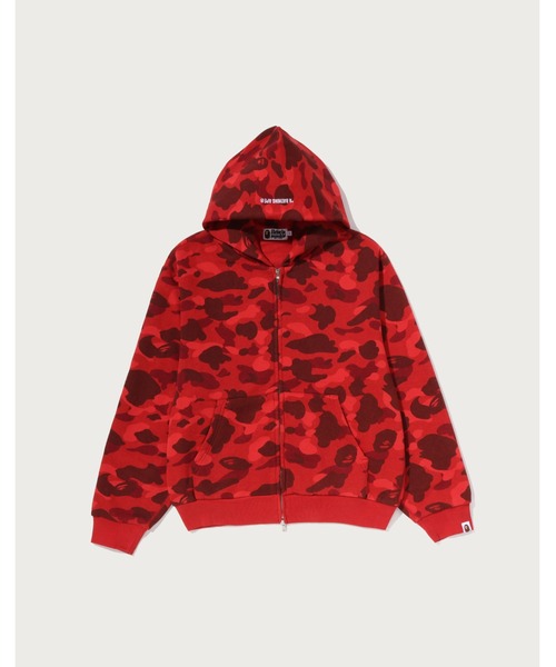 A BATHING APE メンズパーカー（色：レッド系）｜トップス