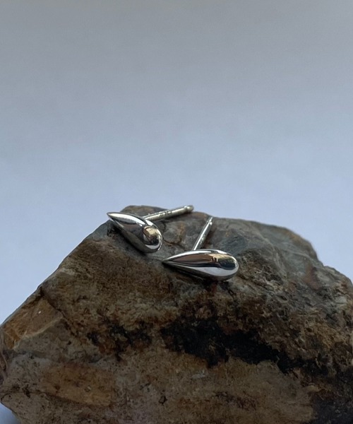 ピアス ピアス/ティアドロップ/K18ゴールドポスト メンズ レディースの画像